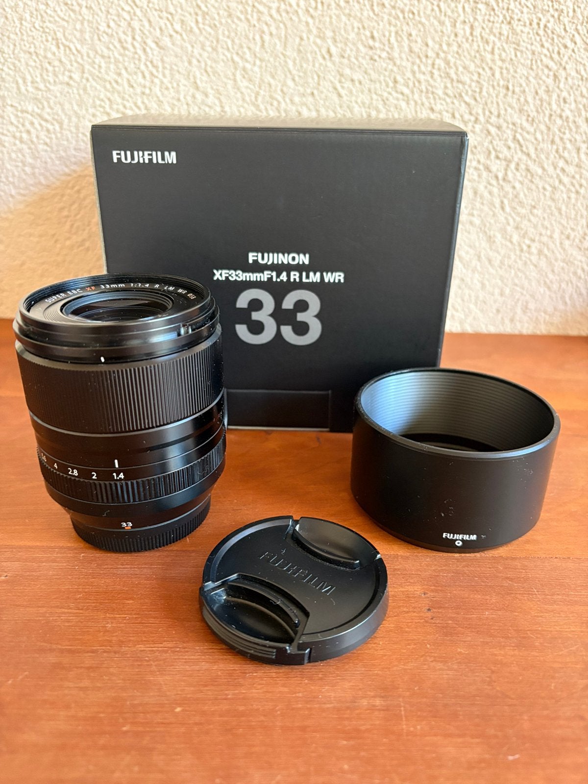 Fujifilm XF 33mm F1.4 WR, Ophalen, Zo goed als nieuw, Standaardlens