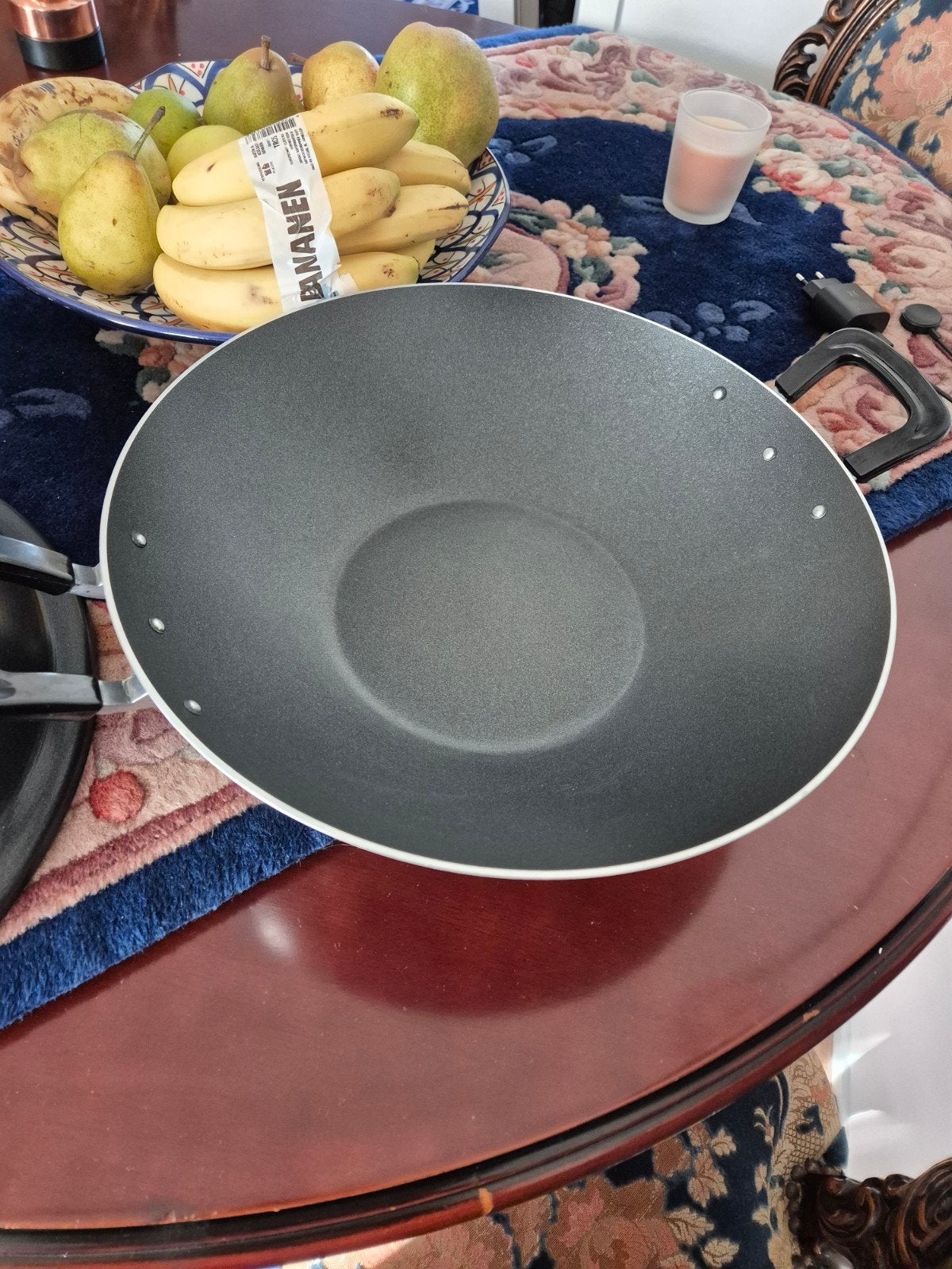 Tefal Ultrabase Wokpan - Zo goed als nieuw, Ophalen, Overige materialen, Tefal, Antiaanbaklaag