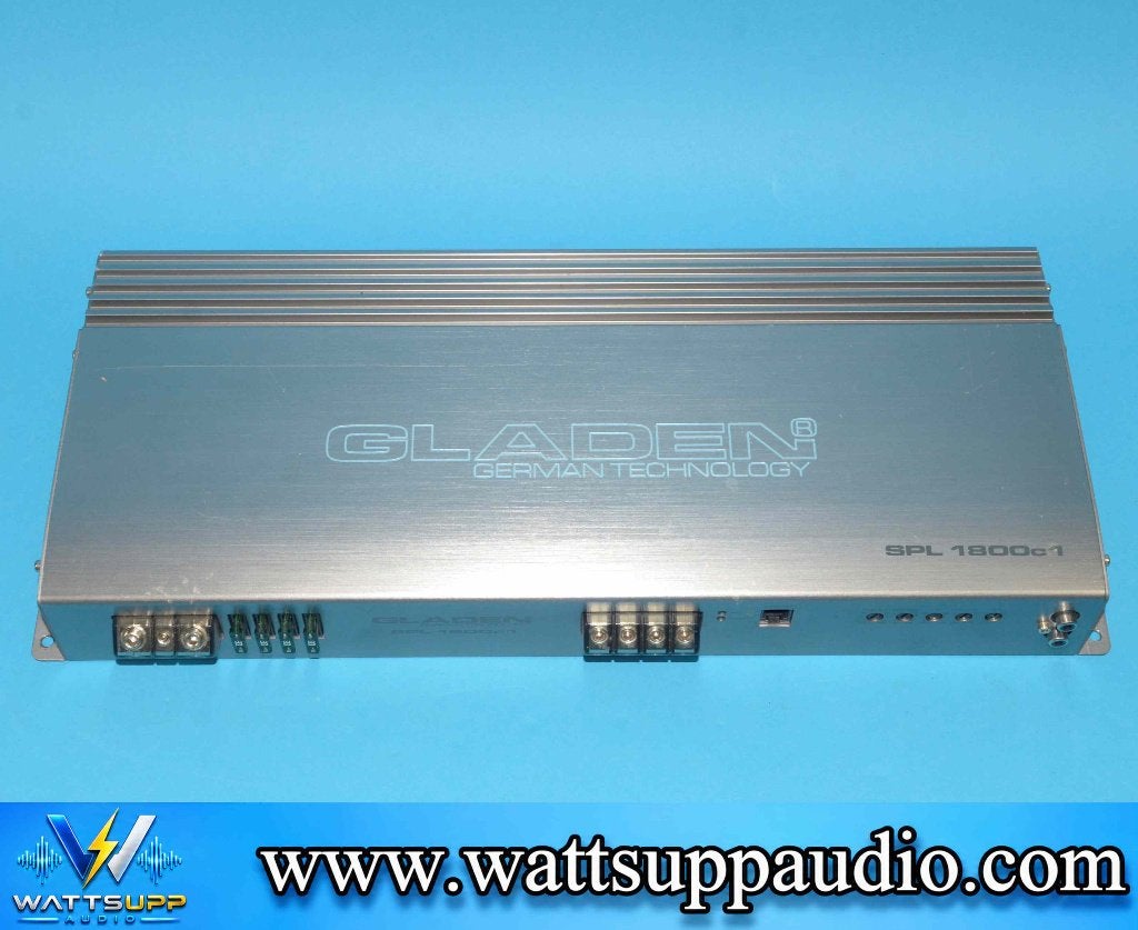 Gladen SPL 1800c1 monoblok versterker, Gebruikt, Hifi-Focus, Aalsmeerderweg 173 1432 CL, Aalsmeer, Ophalen of Verzenden