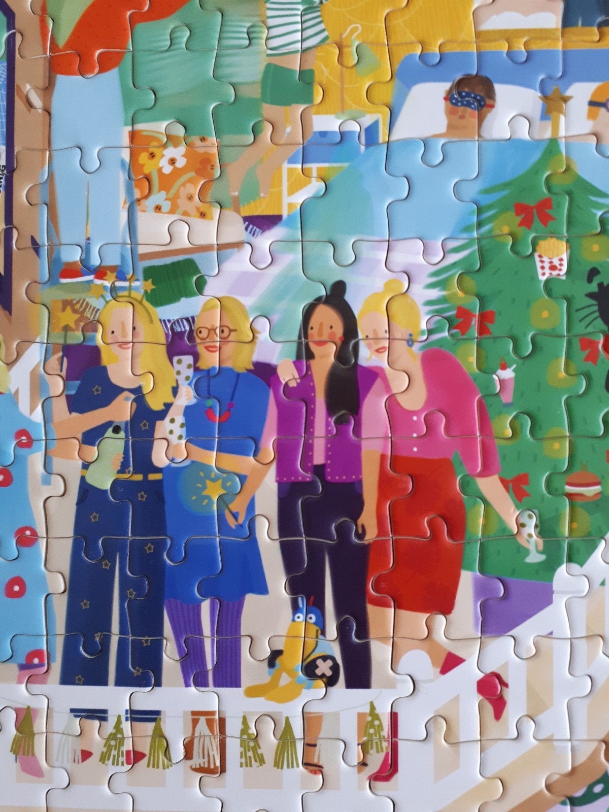 HEMA 🌈 legpuzzel zo goed als nieuw 1000 stukjes, Ophalen of Verzenden, 500 t/m 1500 stukjes, Zo goed als nieuw, Legpuzzel