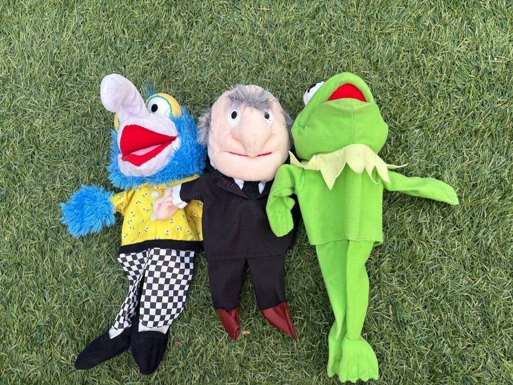 Muppets handpoppen, Disney, Overige typen, Ophalen of Verzenden, Zo goed als nieuw