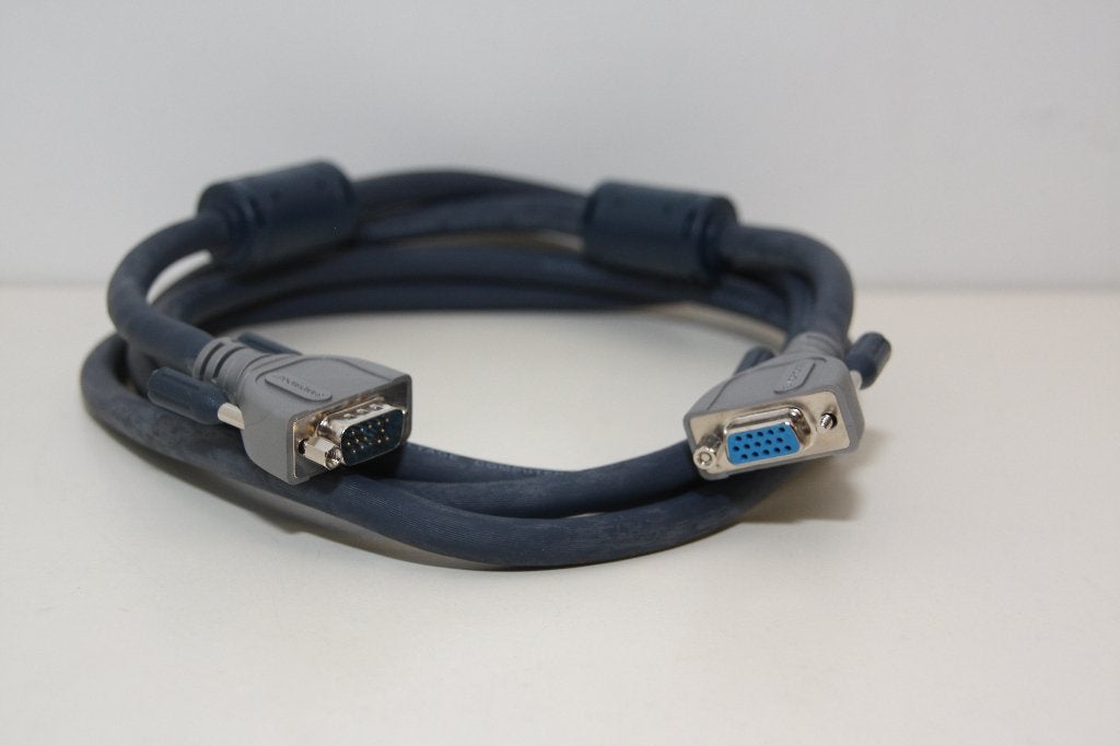 VGA monitor verlengkabel Male to Female. 2 meter. Bandridge, Ophalen of Verzenden, Nieuw