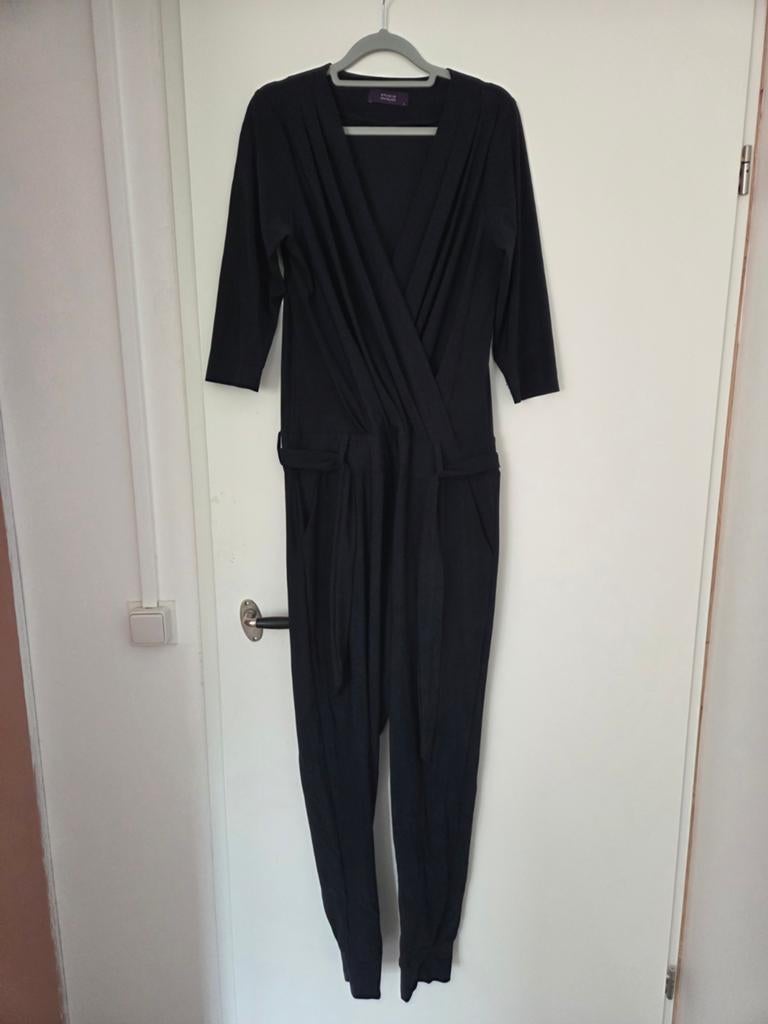 Studio Anneloes donkerblsuw jumpsuit maat L,, Kleding | Dames, Jumpsuits, Studio Anneloes, Blauw, Maat 42/44 (L), Ophalen of Verzenden