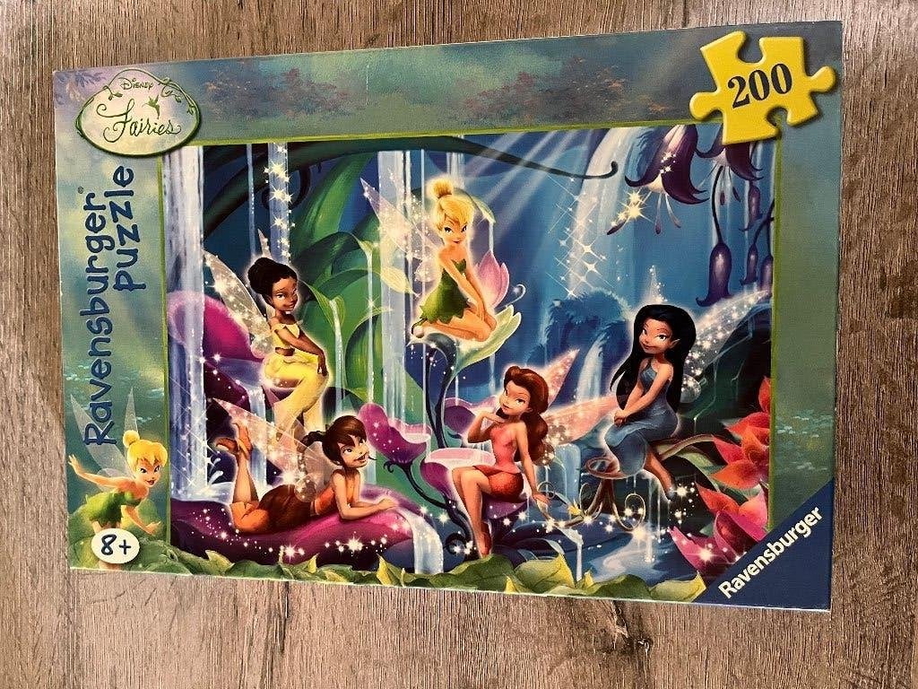 Puzzel 200 st Elfjes disney, Ophalen of Verzenden, Overige figuren, Zo goed als nieuw, Overige typen