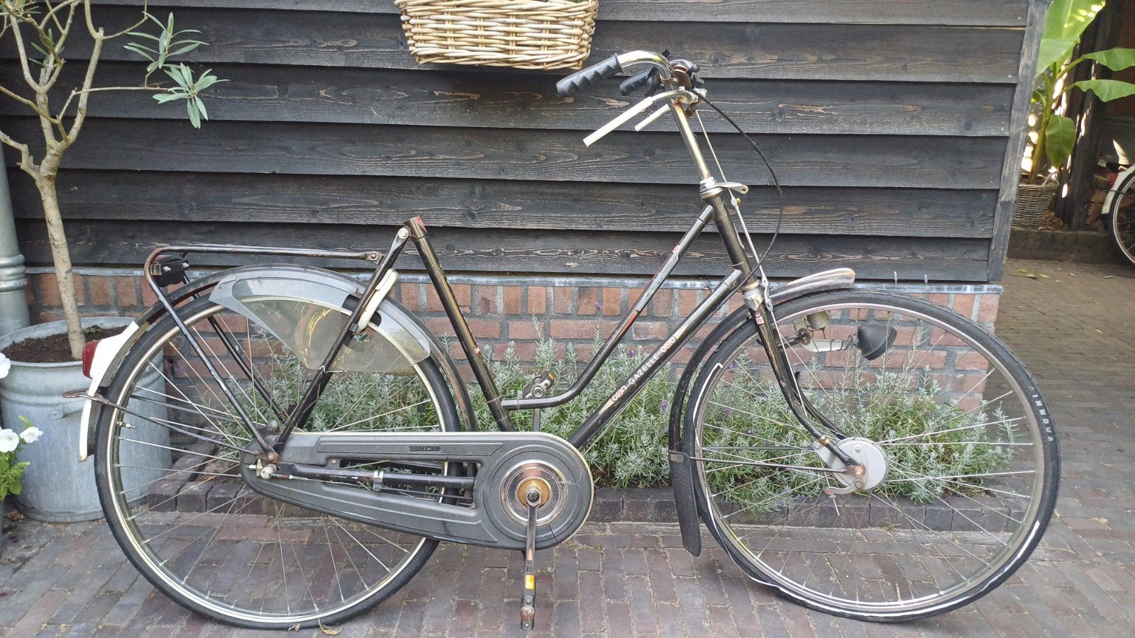 Gazelle Impala stangenremmen loop of sloop H57cm 28inch, Ophalen, Gebruikt, Versnellingen, 56 cm of meer