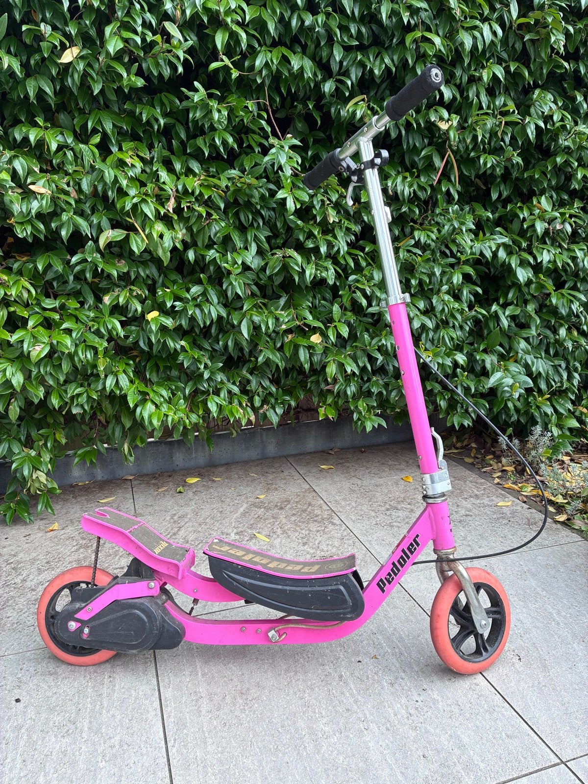 Roze Pedaler step, Ophalen, Gebruikt, Gewone step