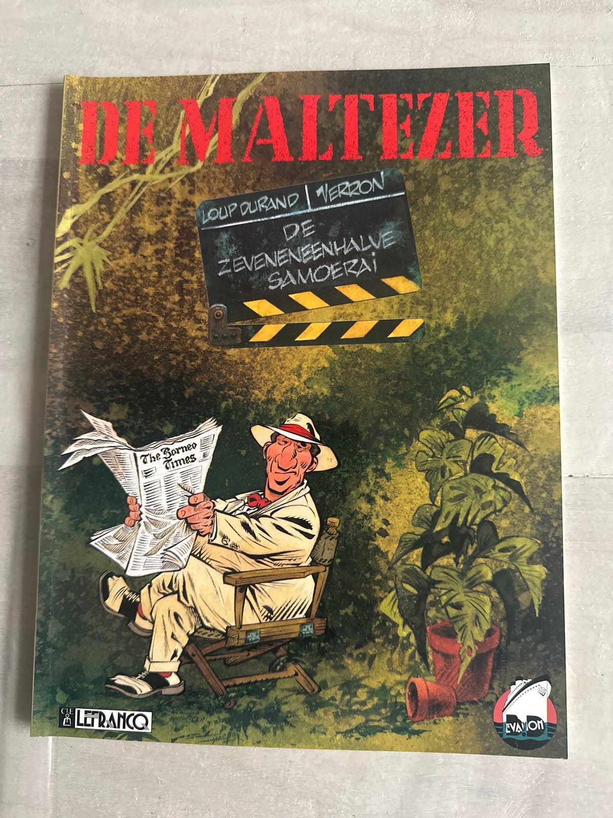 De Maltezer: De Zeveneneenhalve Samoerai, Eén stripboek, Ophalen of Verzenden, Zo goed als nieuw