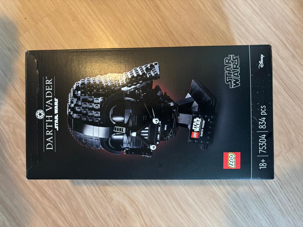 Lego Star Wars Darth Vader helemt set, Ophalen of Verzenden, Nieuw