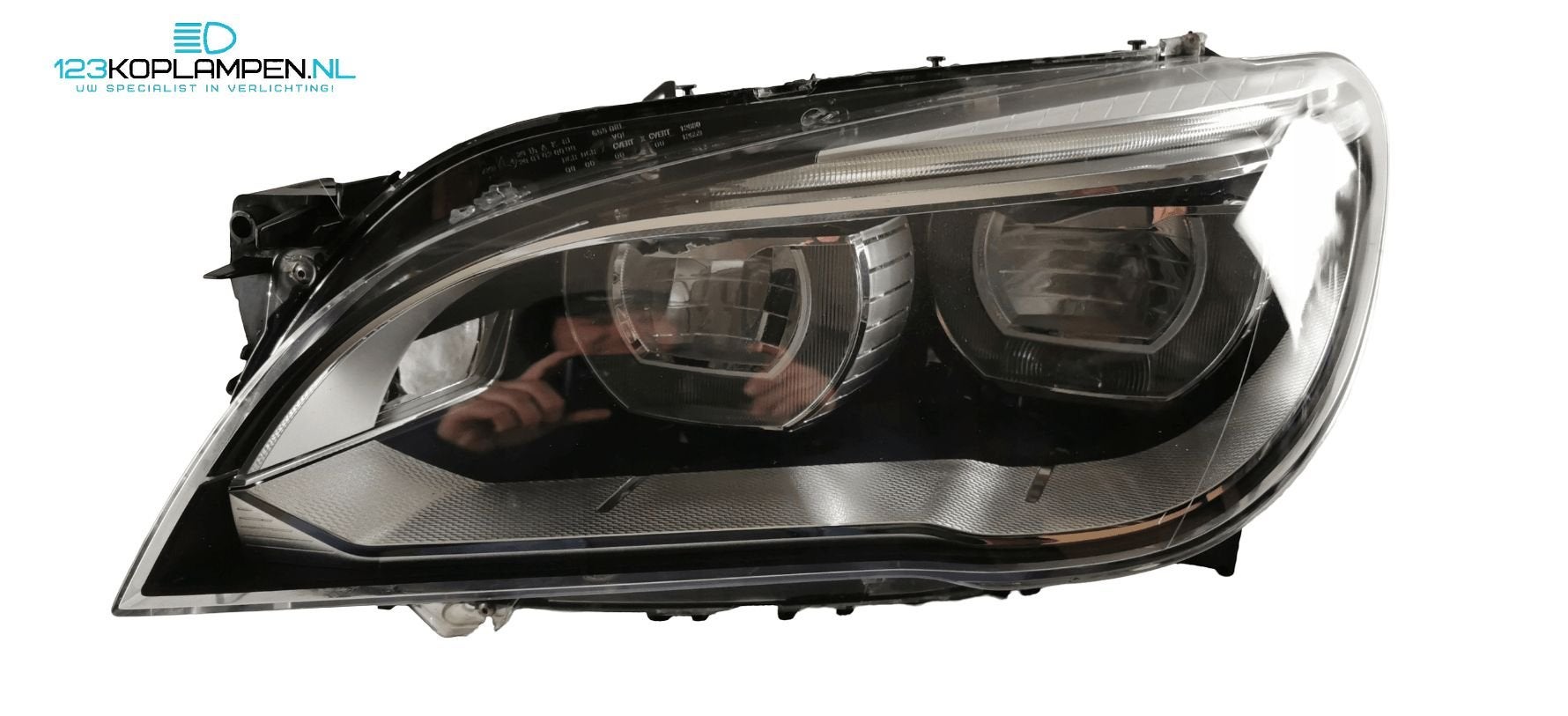 BMW 7 Serie F01 F02 LCI Full Led koplamp links, Gebruikt, -, -, Ophalen of Verzenden