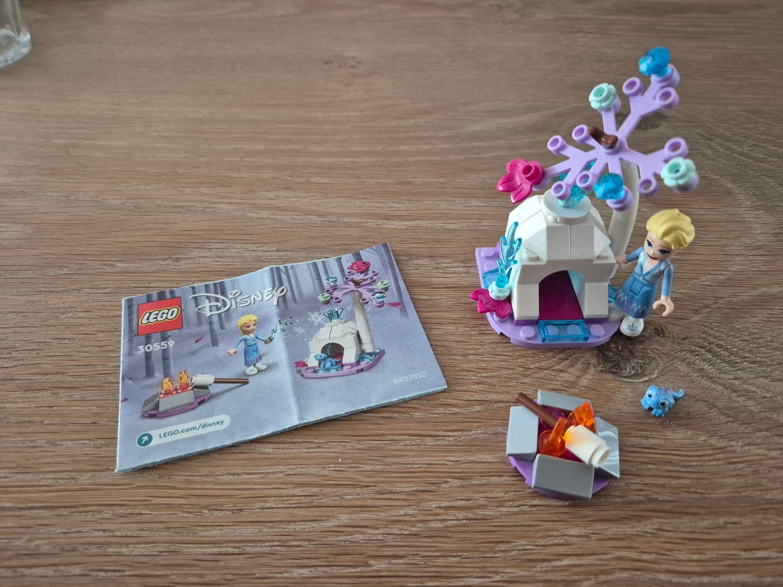 Lego Disney Frozen 30559 Elsa's Winterse Fontein, Gebruikt, Lego, Ophalen of Verzenden, Disney