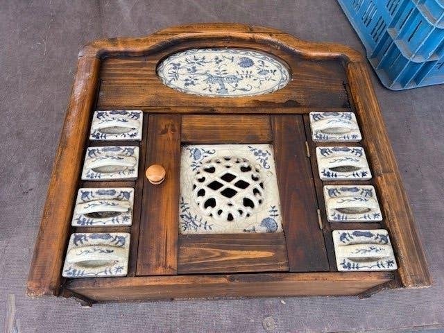 oud antiek kruidenkastje te koop, Antiek en Kunst, Ophalen