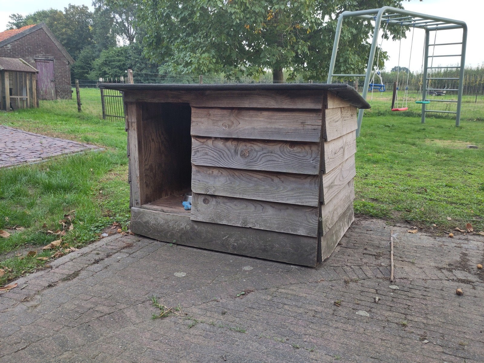 Geïsoleerd hondenhok (nachthok), Ophalen, 110 cm of meer, 100 cm of meer, Hondenhok