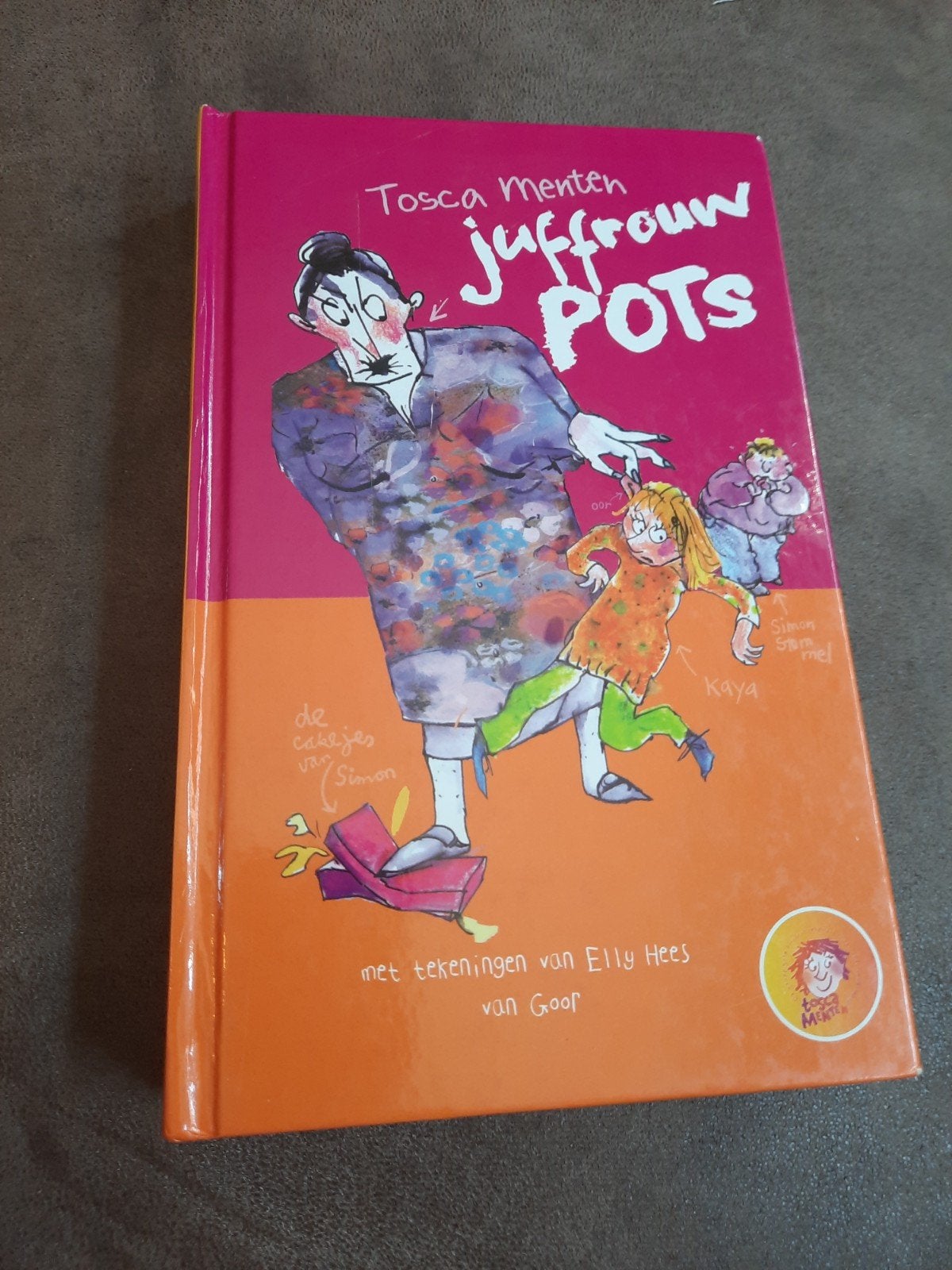 Juffrouw Pots - Tosca Menten (Kinderboek), Ophalen of Verzenden, Gelezen, Tosca Menten, Fictie algemeen