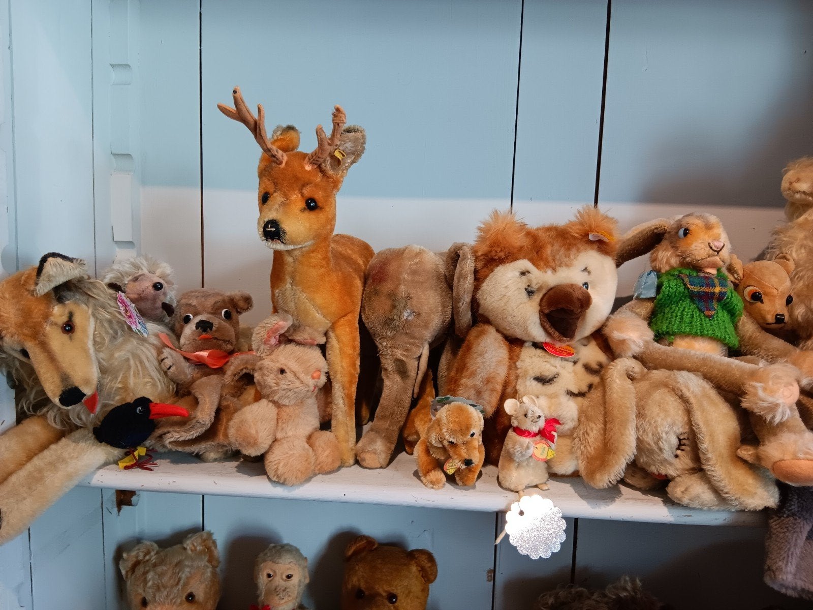 Groote heel mooie Verzameling Steiff Dieren, Ophalen of Verzenden
