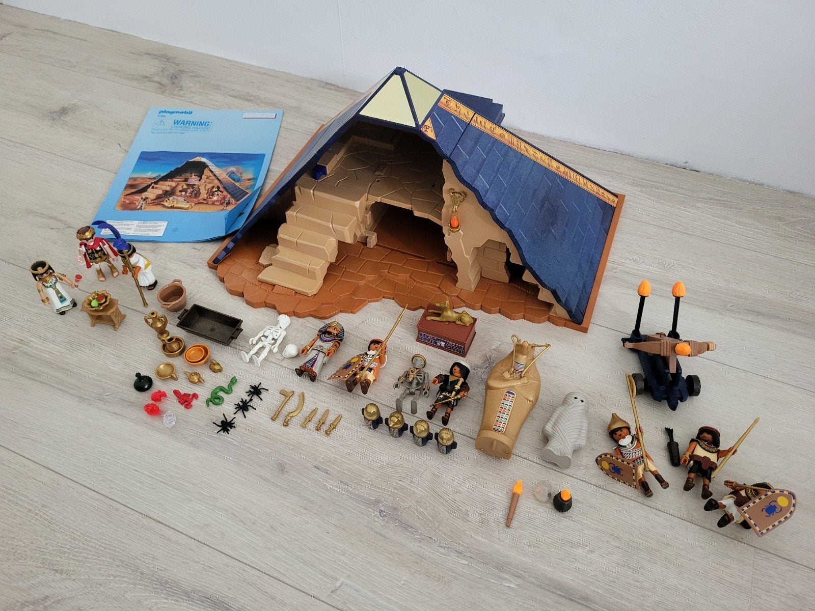 Playmobil History Piramide Van De Farao 5386 + extra, Ophalen of Verzenden, Zo goed als nieuw