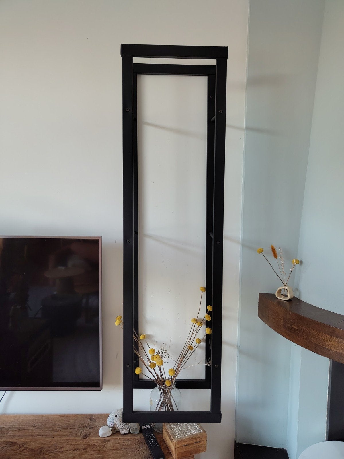 Metalen rek, bijv. voor brandhout - 150x40x23 cm, Ophalen
