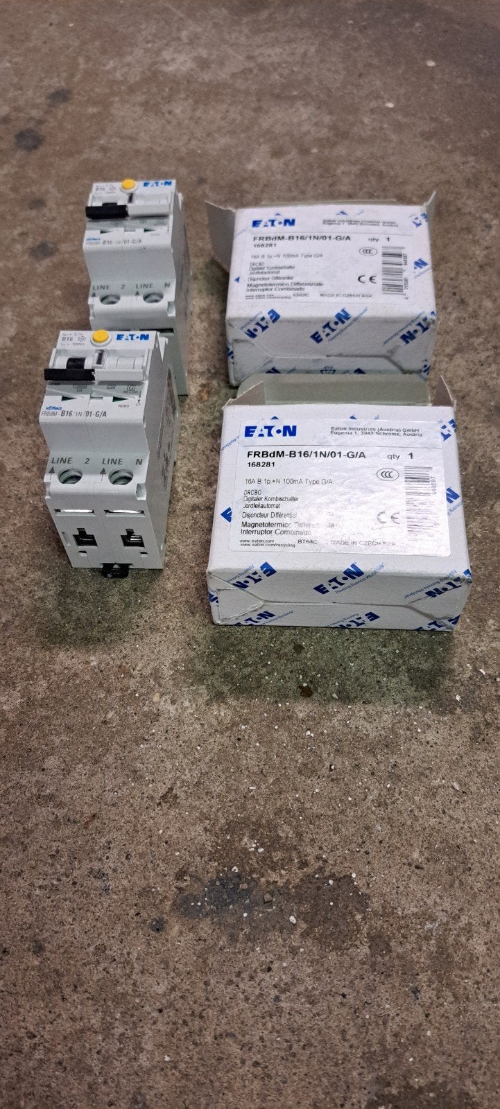 Eaton FRBdM-B16/1N/01-G/A Aardlekautomaat, Ophalen of Verzenden, Nieuw, Eaton, Aardlekautomaat