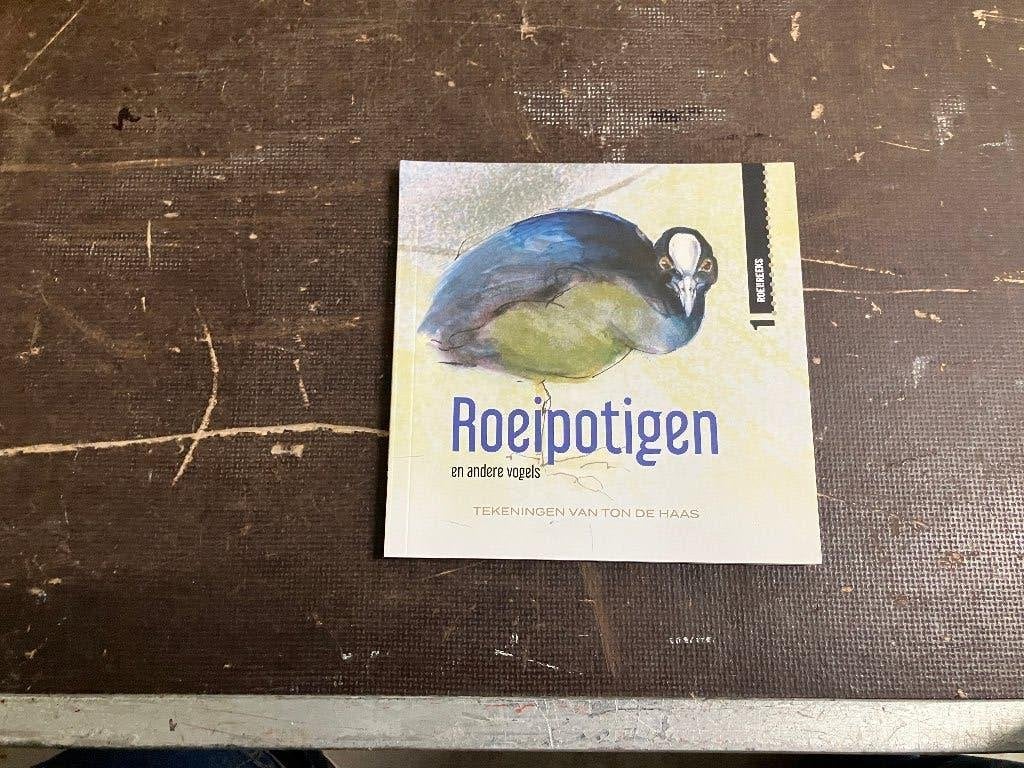 vogel eend fuut grutto vink watervogels Ron de Haas, Ton de Haas, Ophalen of Verzenden, Zo goed als nieuw, Vogels