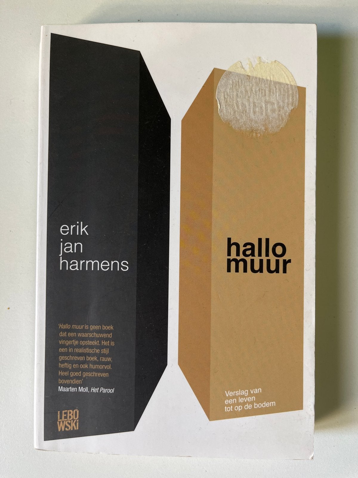 Hallo Muur - Erik Jan Harmens (Zo goed als nieuw), Ophalen of Verzenden, Zo goed als nieuw, Nederland