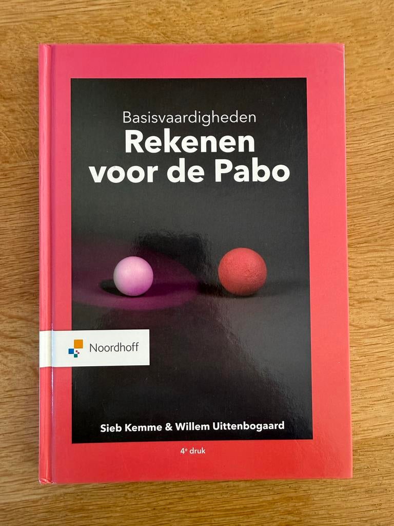 Rekenboek voor de Pabo - Basisvaardigheden Rekenen, Ophalen of Verzenden, Beta, Gelezen, HBO