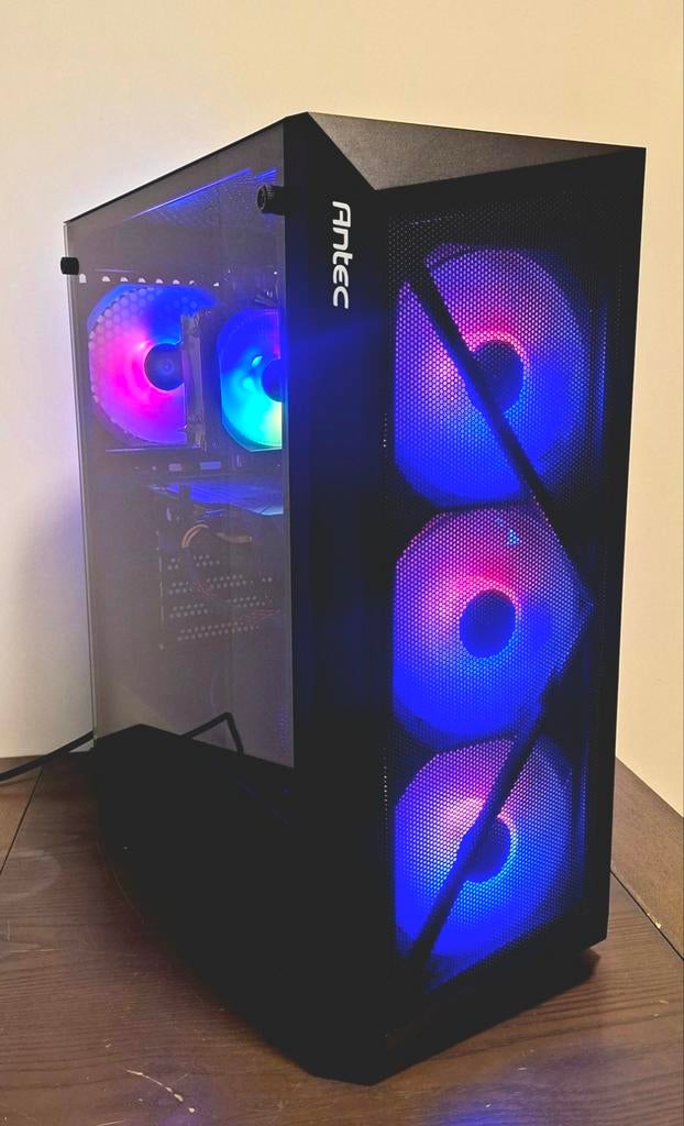 ARGB GAME PC i5-7400/GTX 560/250Gb SSD/1Tb HDD/8Gb/Win11/Off, 8 GB, Virtual Reality, Gaming PC, Ophalen of Verzenden