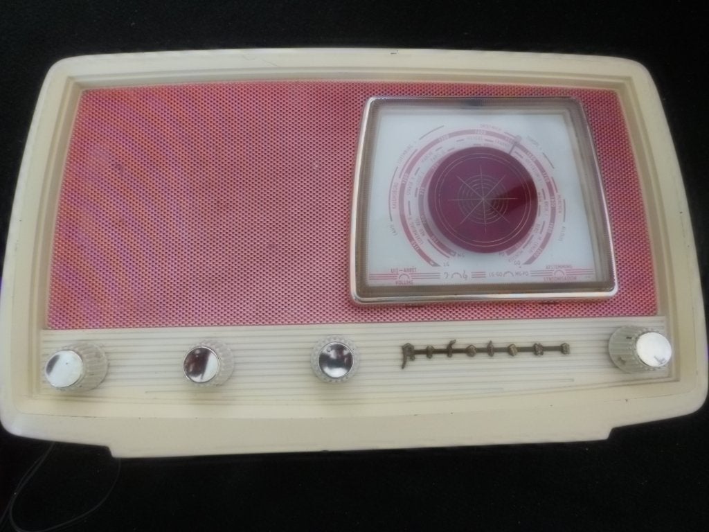 ARISTONA antieke  buizenradio, Ophalen