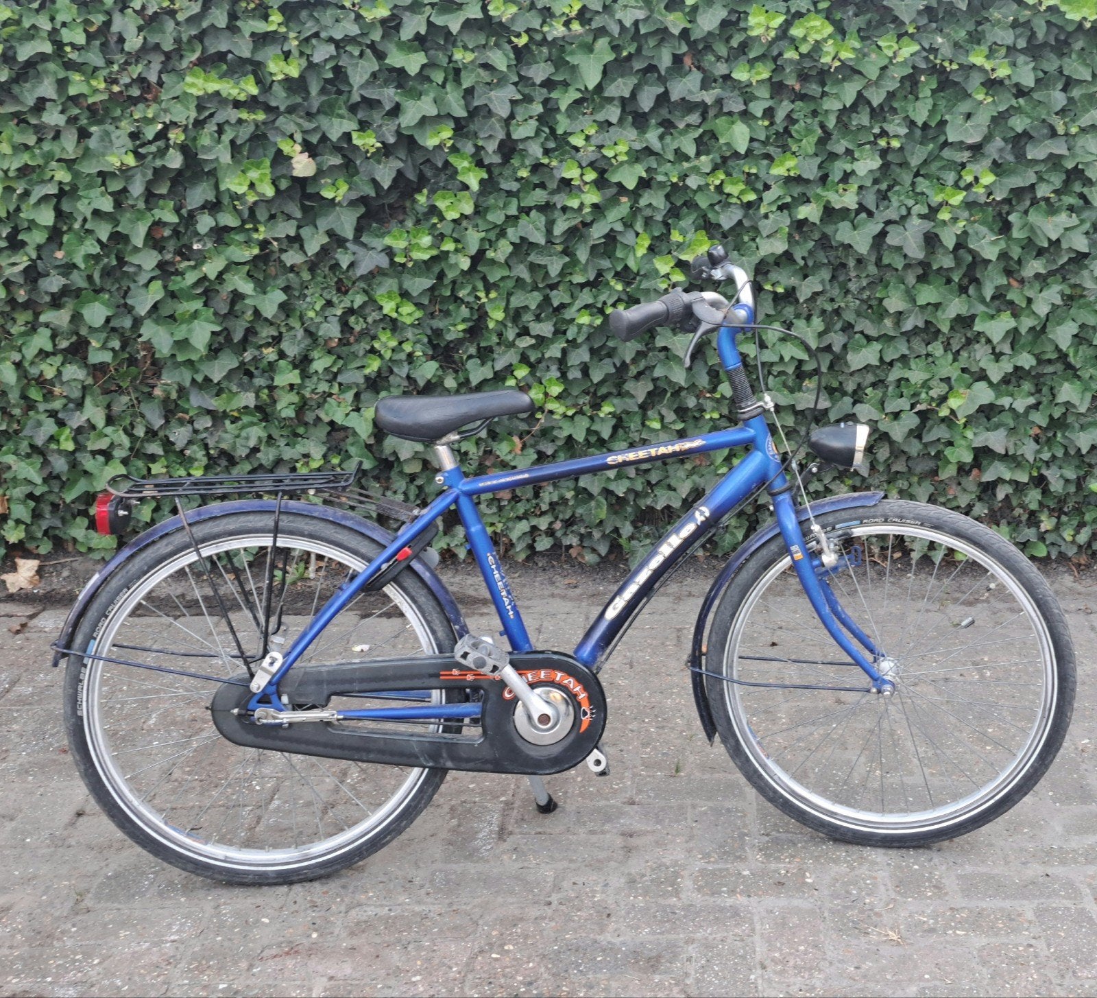 Gazelle Cheetah 24 inch kinderfiets met slot, Fietsen en Brommers, Ophalen, Gebruikt, 20 inch of meer, Gazelle