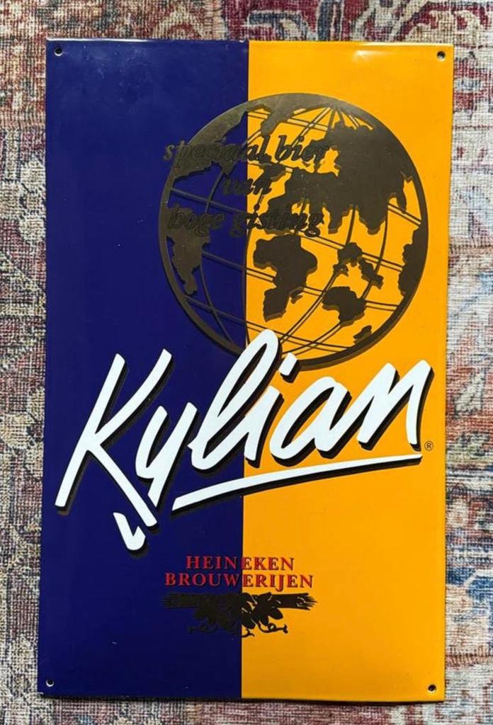 Origineel Kylian Heineken reclamebord - Uniek verzamelobject, Verzenden