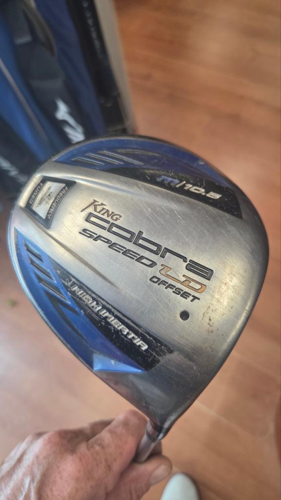 Cobra driver 10.5 gr met nieuwe shaft 40gr Stiff, Ophalen, Gebruikt, Club, Overige merken