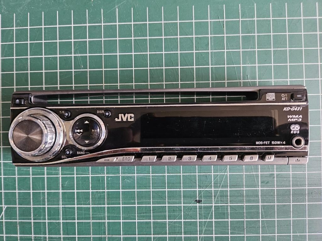 2x Autoradio Frontje – JVC & Pioneer – Los of samen, Auto diversen, Autoradio's, Gebruikt, Ophalen of Verzenden