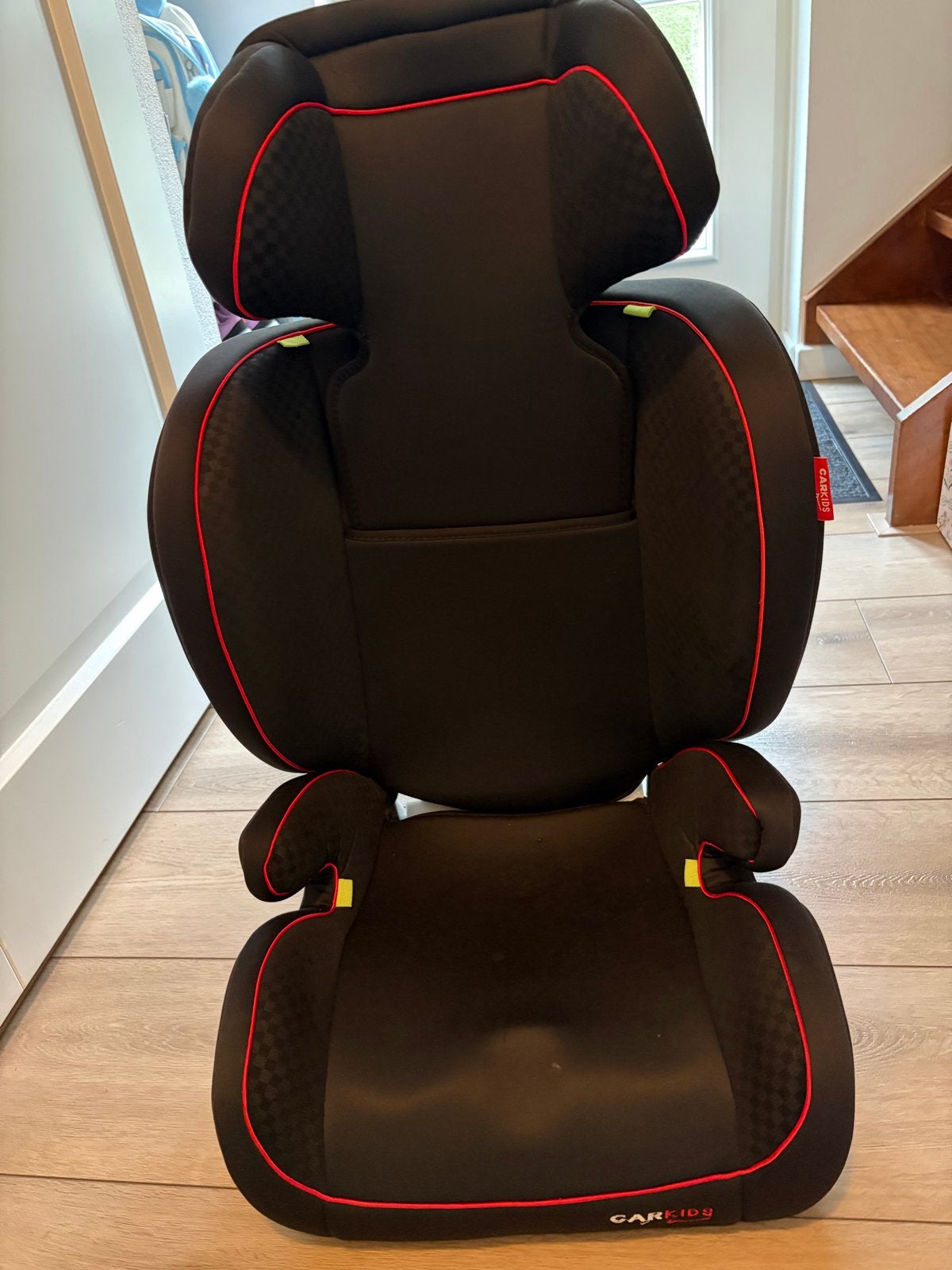 CARKIDS i-Size Booster Seat 100-150cm, Autogordel, 15 t/m 36 kg, Zijbescherming, Zo goed als nieuw