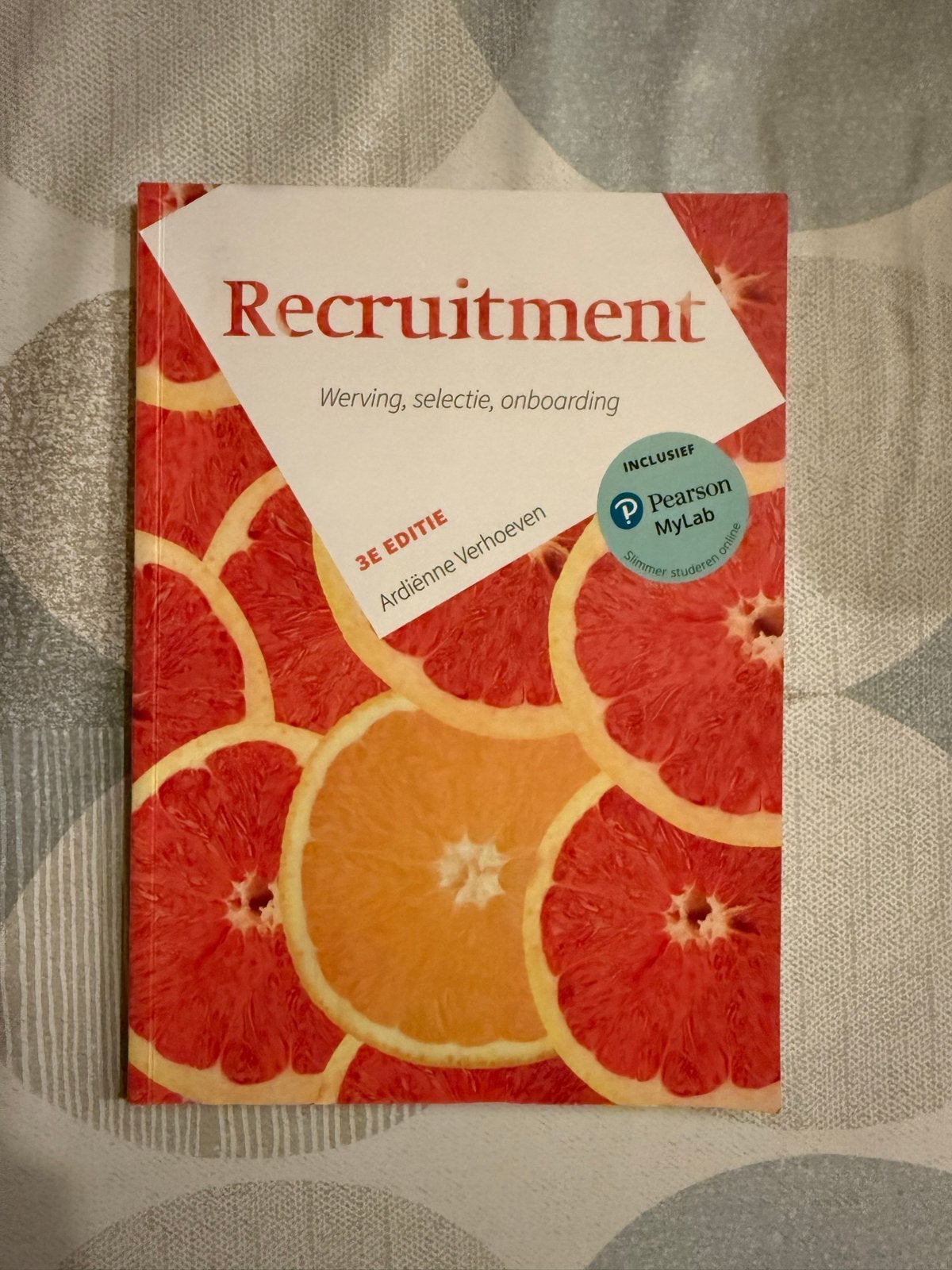 Recruitment: Werving, selectie, onboarding (3e editie), Boeken, Ophalen of Verzenden, Gamma, Zo goed als nieuw, HBO