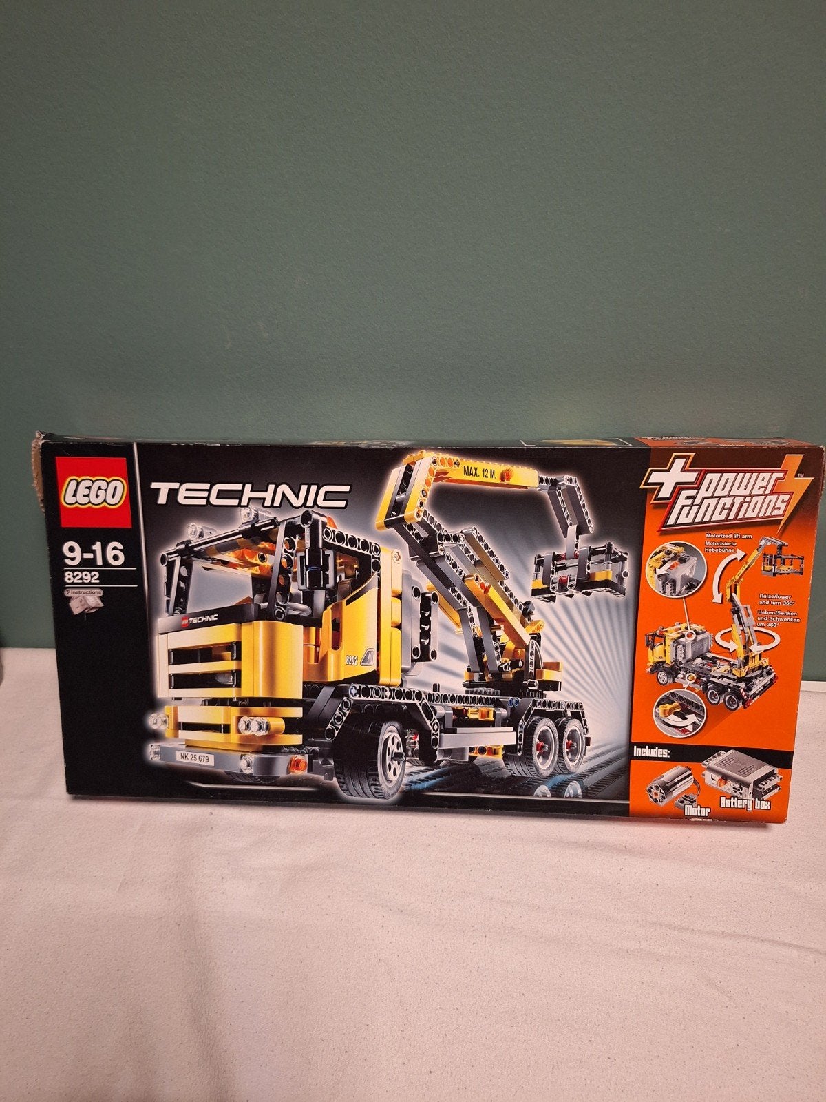 Lego Technic Auto Kraan (nr.8292), Overige merken, Auto, Groter dan 1:32, Ophalen of Verzenden