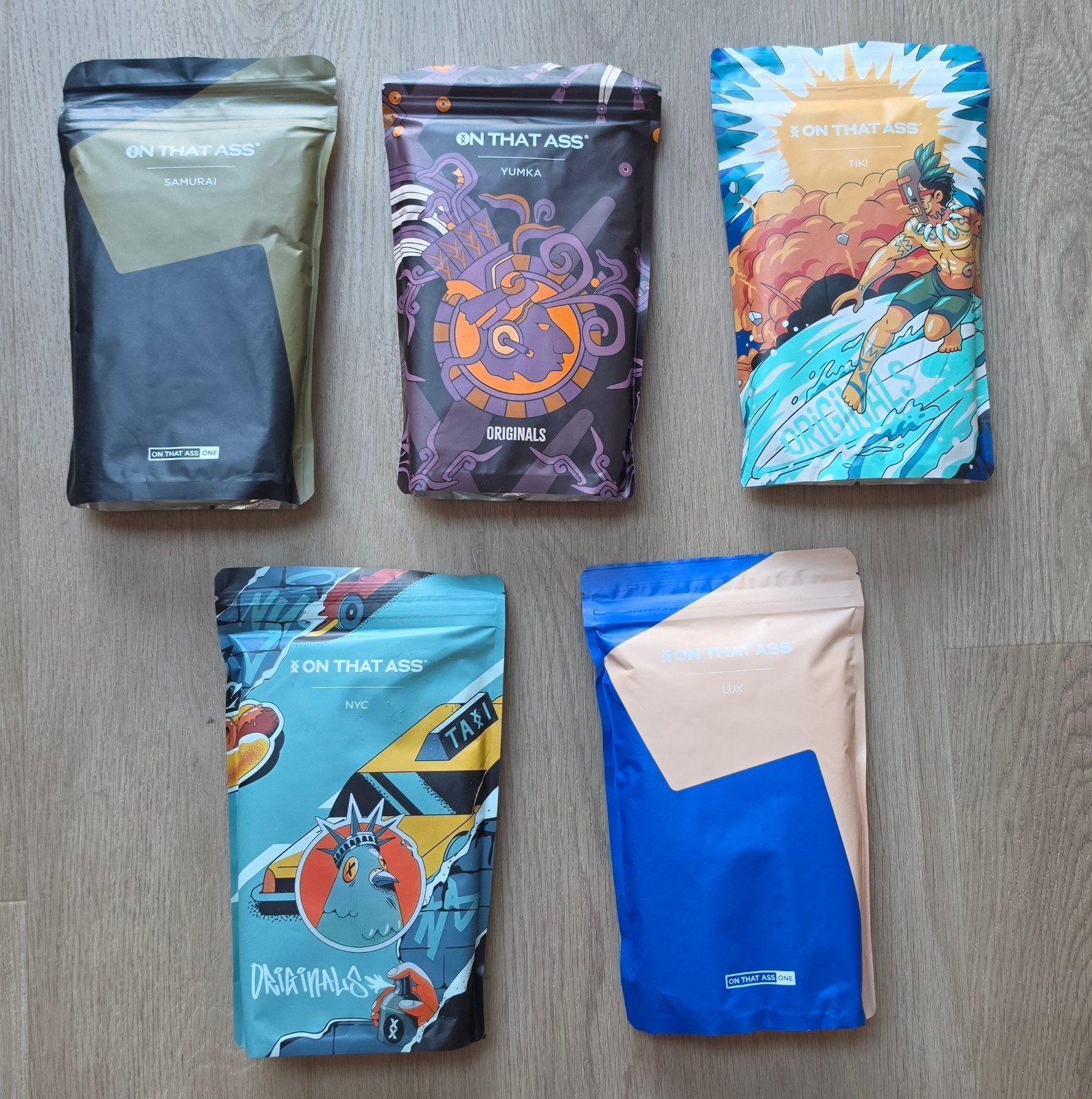 5 Nieuwe On That Ass Boxershorts - Maat XL, Ophalen of Verzenden, Meerkleurig, On That Ass, Boxer