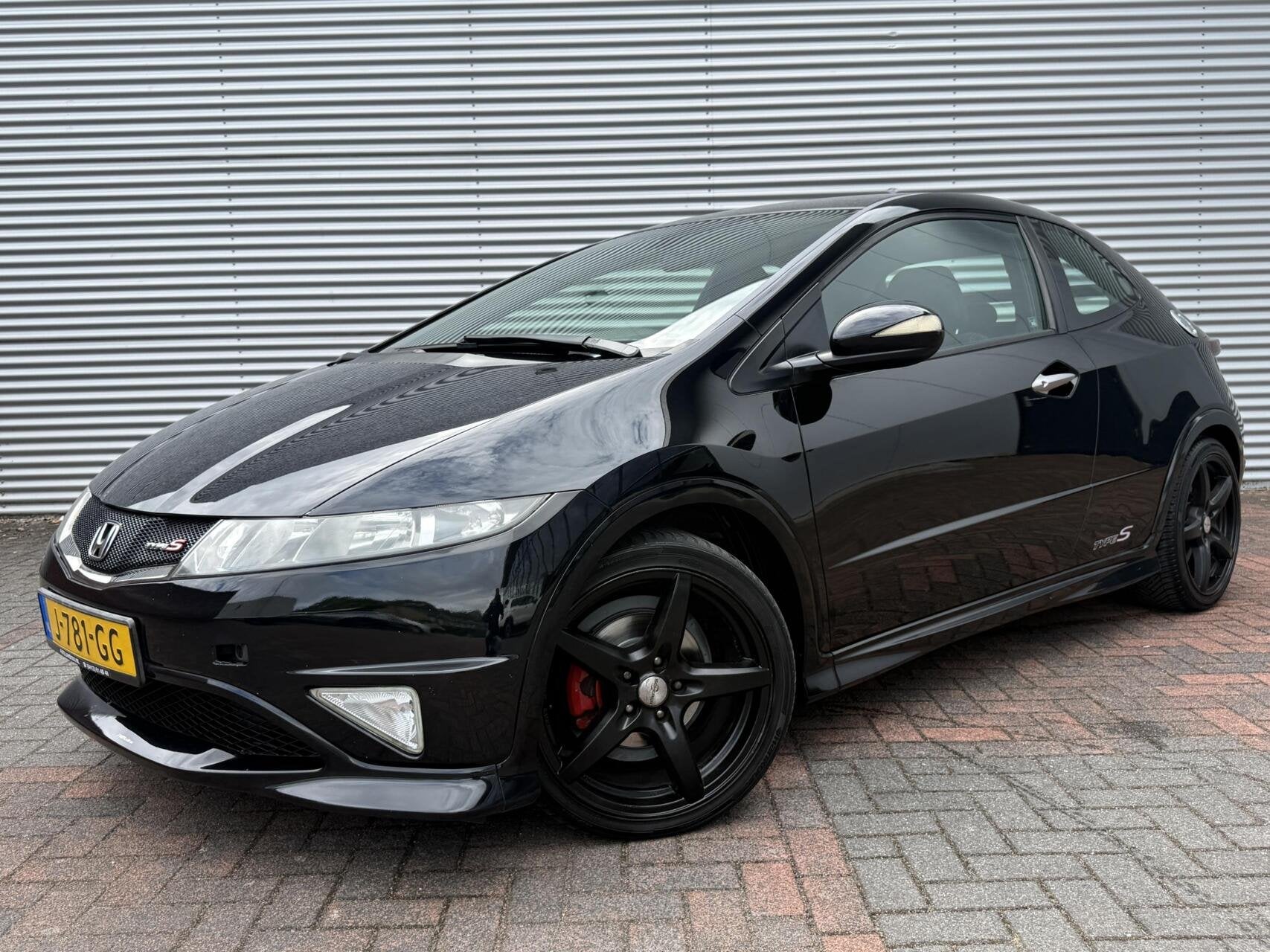 Honda Civic 1.8 Type S Sport Airco Cruise MF Stuur Trekhaak, Voorwielaandrijving, Gebruikt, Zwart, 4 cilinders