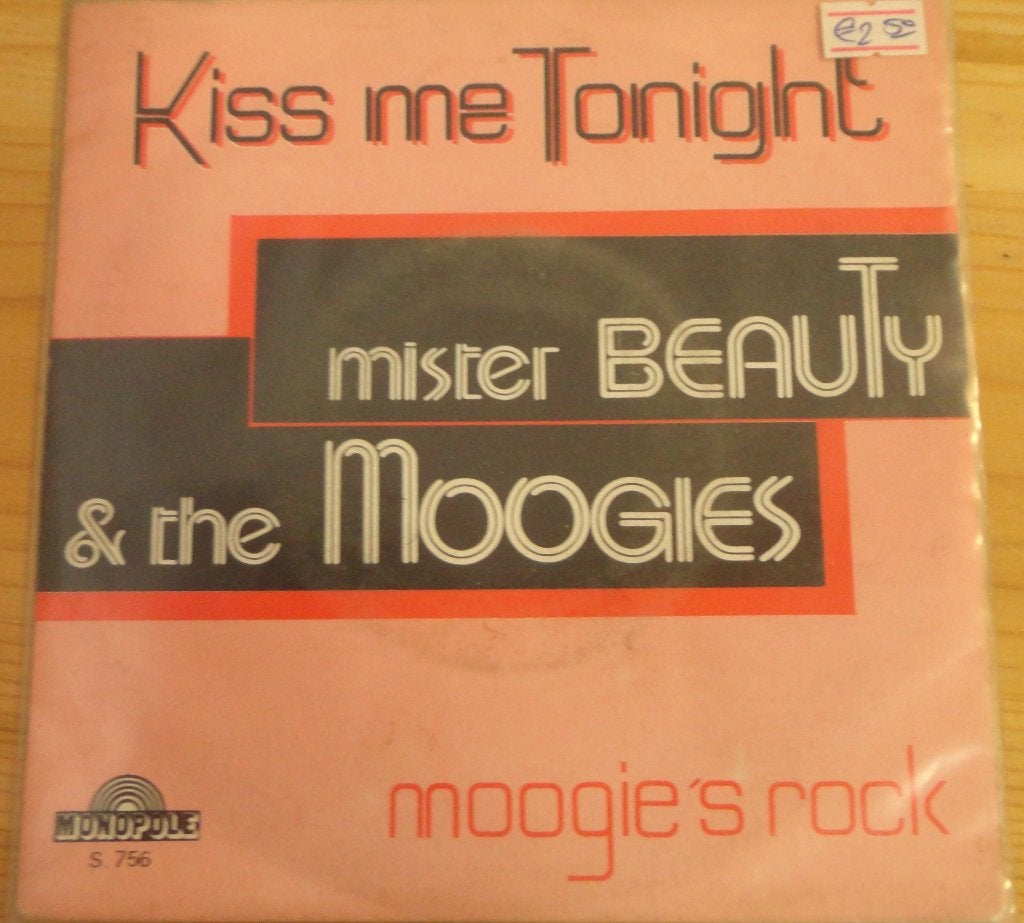 Mister Beauty & the Moogies > Kiss me tonight, Ophalen of Verzenden, Gebruikt, 7 inch, Pop