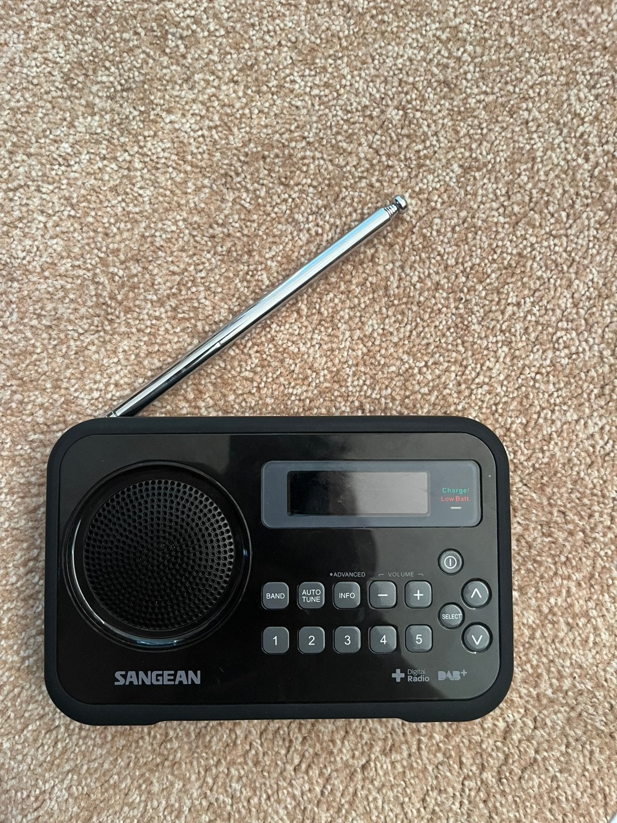 Sangean dab+ radio, Ophalen, Zo goed als nieuw