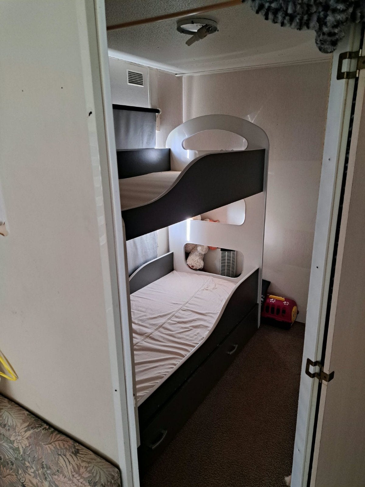 stapelbed, Ophalen, 90 cm, 160 tot 180 cm, Tweepersoons