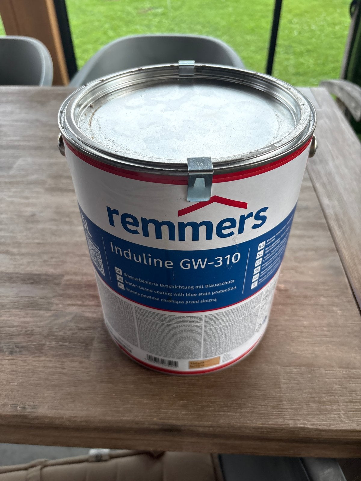 Remmers Induline GW-310 - Watergedragen Beits (Farblos), Overige kleuren, 5 tot 10 liter, Nieuw, Beits