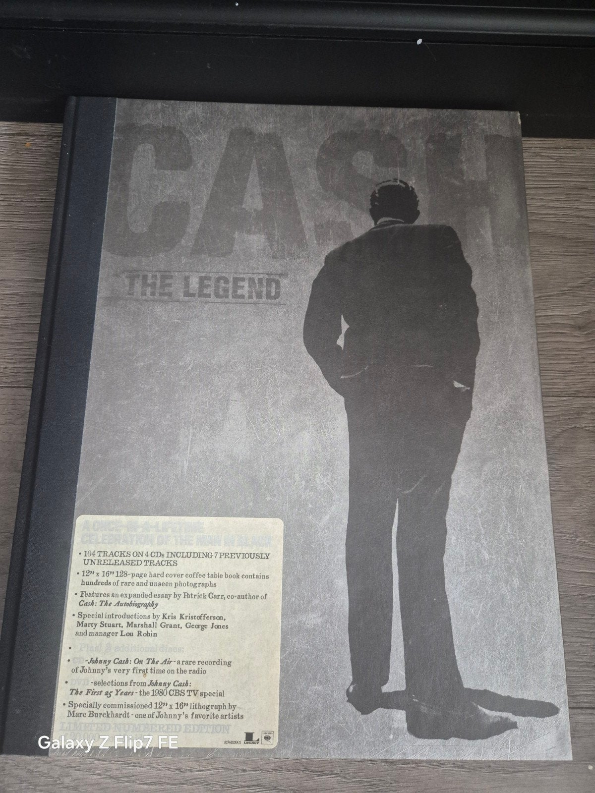 Johnny Cash the Legend het Grote Boek, Ophalen, Zo goed als nieuw