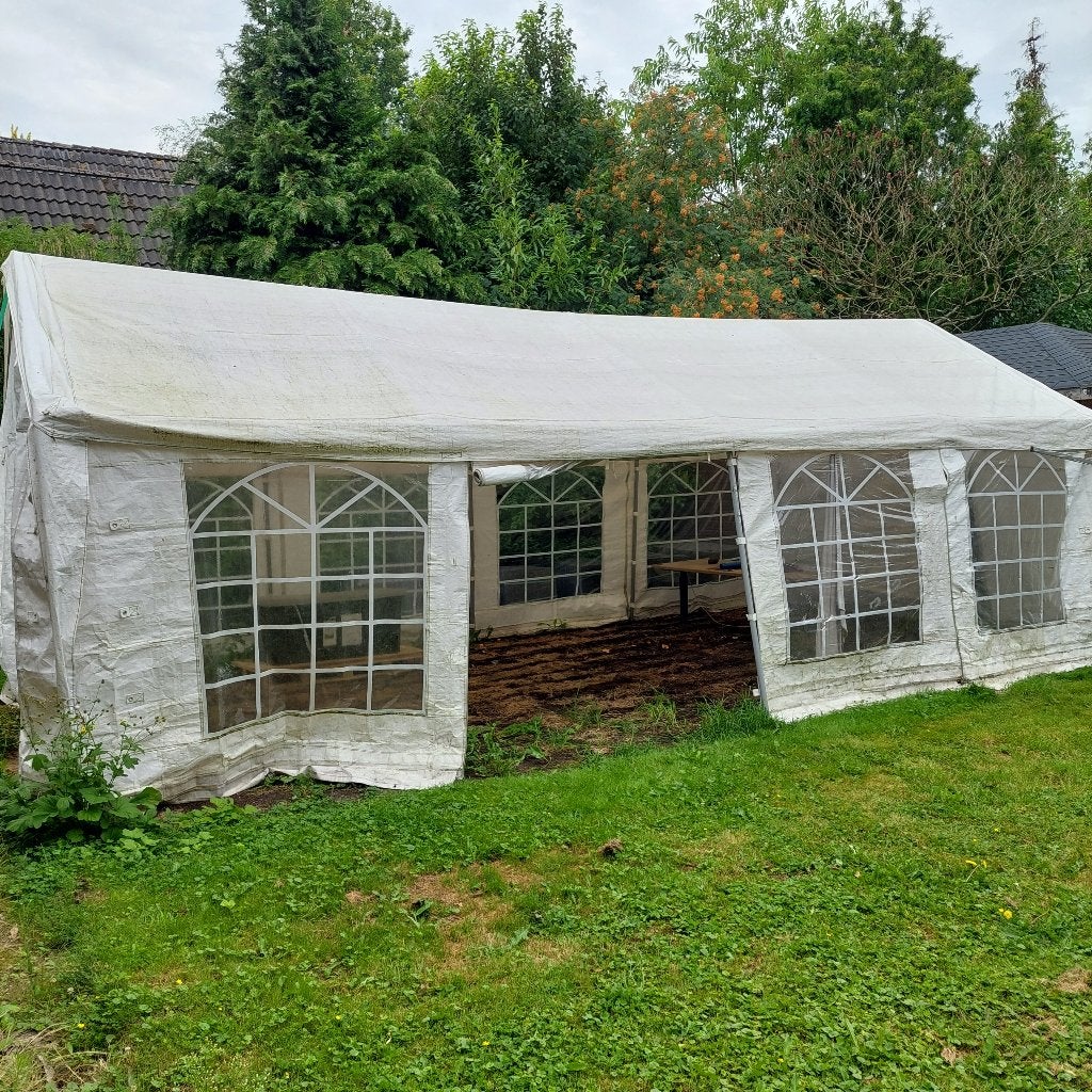 party tent, Ophalen, Gebruikt, Opvouwbaar, 6 meter of meer