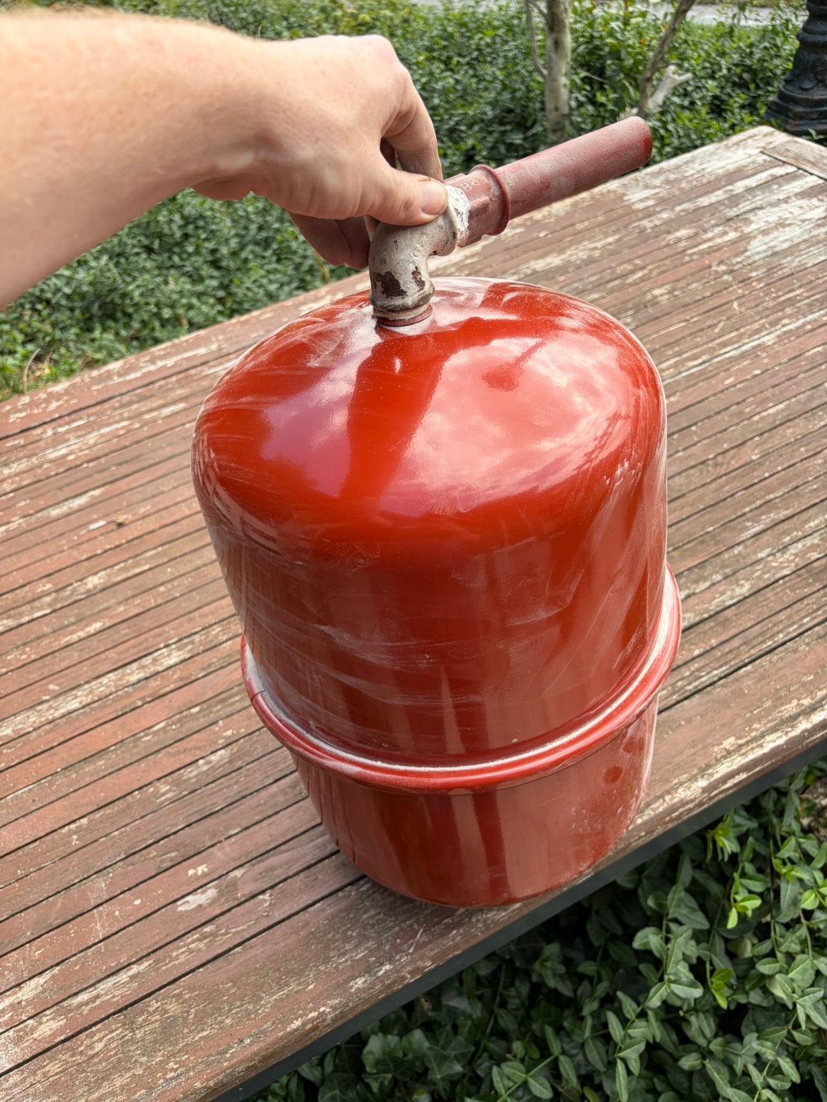 Expansievat 25L, Doe-het-zelf en Verbouw, Verwarming en Radiatoren, Ophalen, Gebruikt