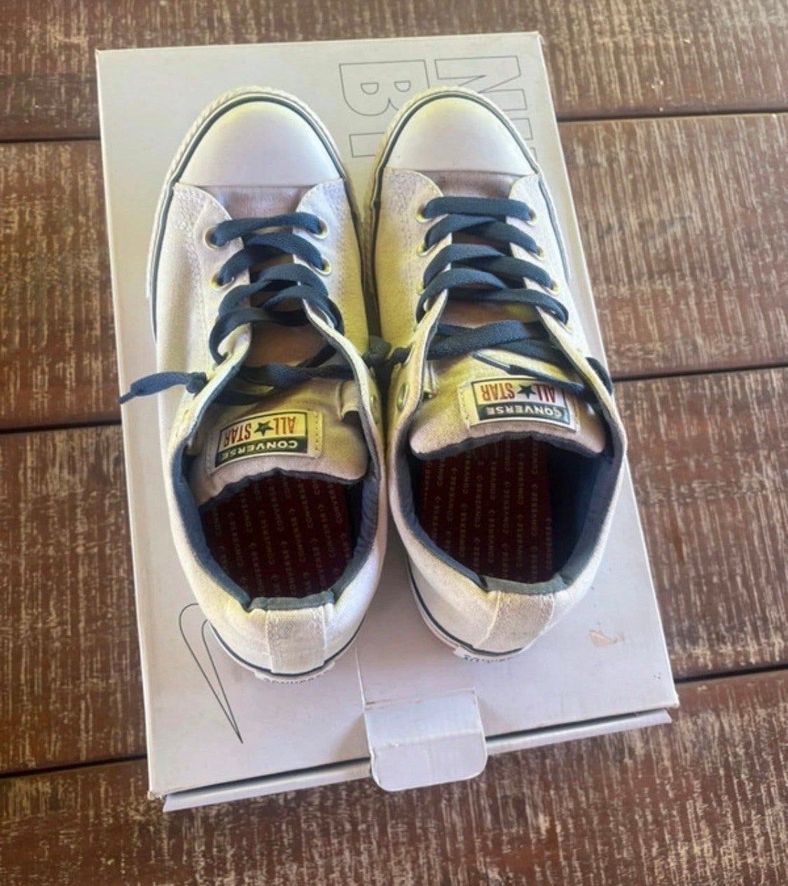 Converse All Star sneakers, maat 38, Ophalen of Verzenden, Gedragen, Wit, Sneakers of Gympen