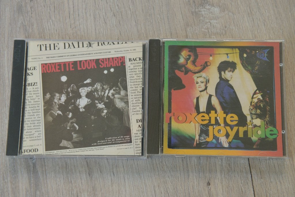 2X ROXETTE == JOYRIDE / LOOK SHARP 28 geweldige nummers, Verzenden, Zo goed als nieuw, Boxset