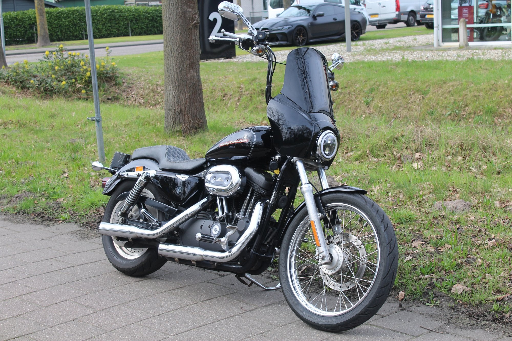 Harley-Davidson XL 883 XL883C Custom 53, Chopper, Bedrijf, 883 cc, Meer dan 35 kW