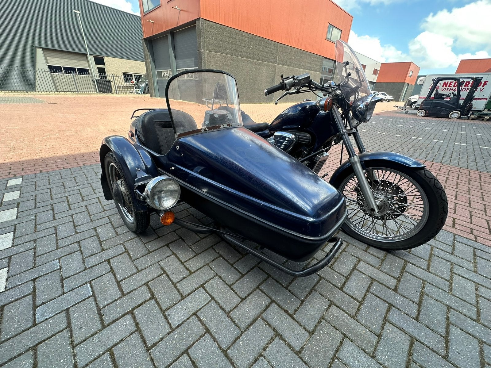Honda VT600 zijspan, Motoren, NL Bobbers, 2 cilinders, Chopper, NL Bobbers