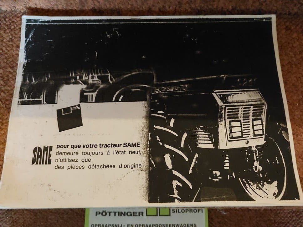 Handleiding SAME Corsaro 70 Tractor, Ophalen of Verzenden, Gelezen, Overige merken, SAME