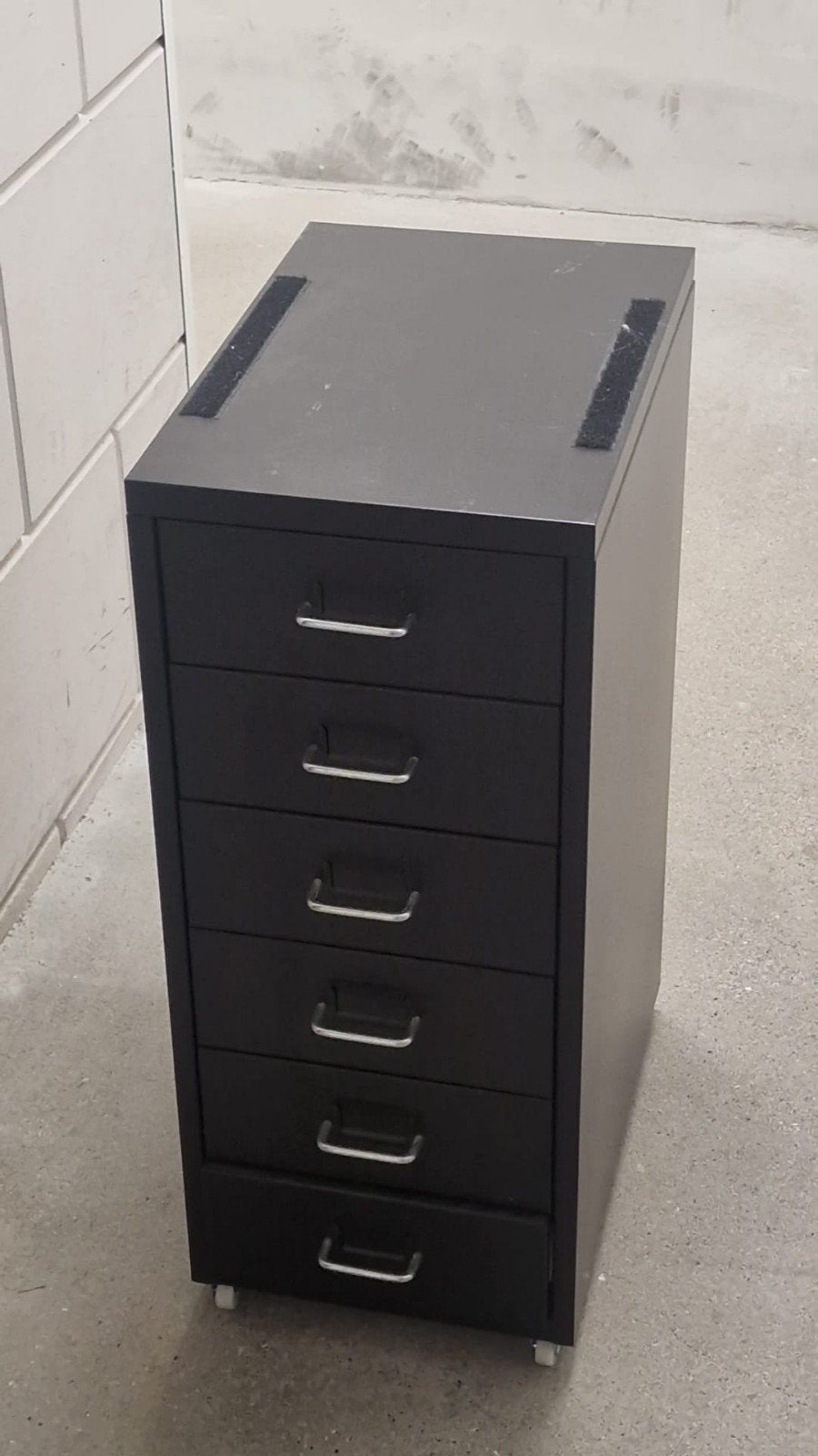 IKEA Zwart Ladeblok met 5 Lades - Zo goed als nieuw, Ophalen, 5 laden of meer, Zo goed als nieuw, Minder dan 100 cm
