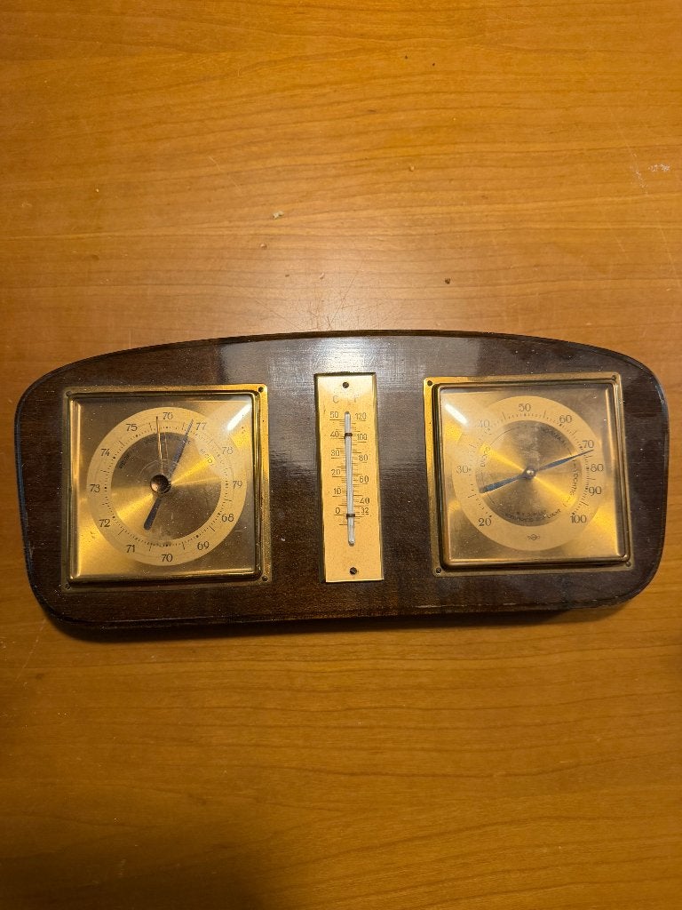 Lauwers  barometer, Ophalen, Gebruikt, Weerstation