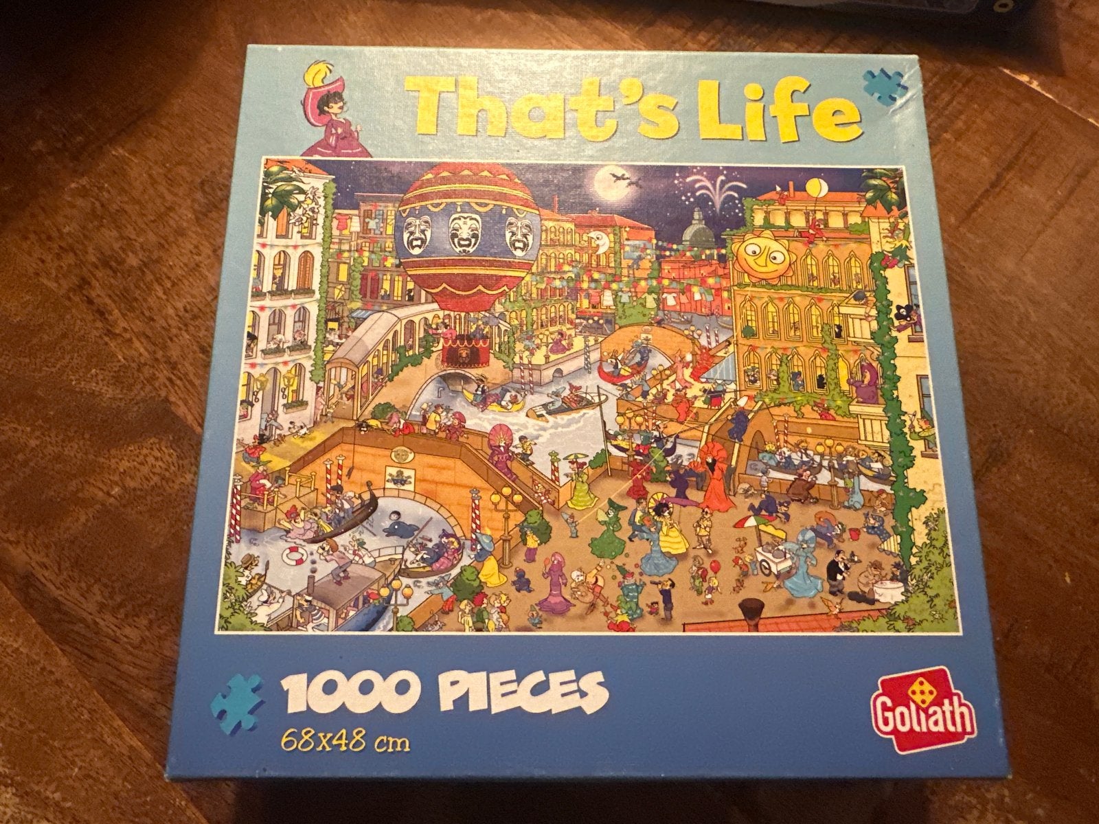 Goliath That's Life Puzzel 1000 stukjes, Hobby en Vrije tijd, Denksport en Puzzels, Ophalen, 500 t/m 1500 stukjes, Gebruikt, Legpuzzel